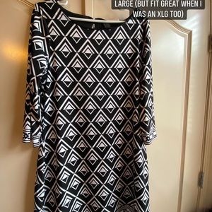 WHBM Shift Dress - lg but loose